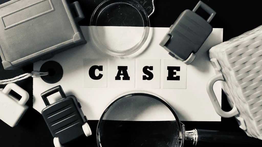 Words that make me go hmmm:&nbsp;Case