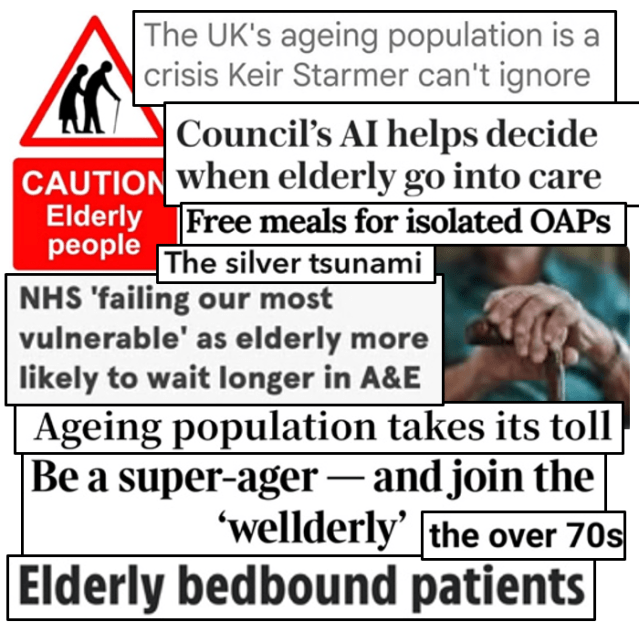 The elderly' and 'the wellderly': why the language of ageing makes
